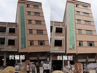 保定蠡县倾斜纠正