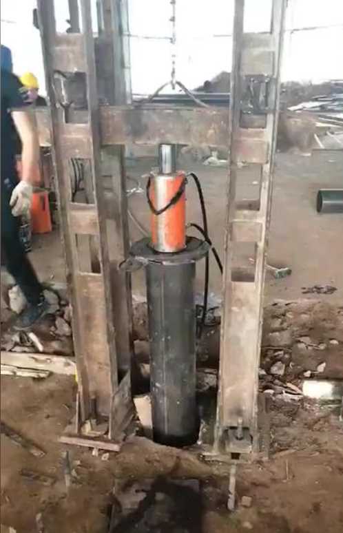 保定蠡县钢管桩加固